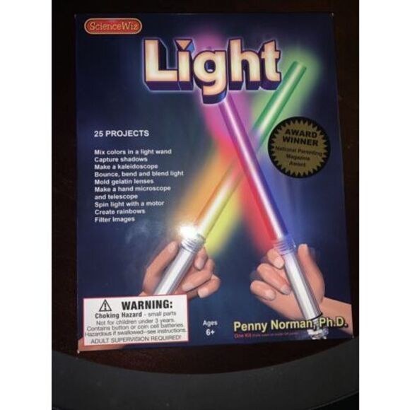 Science Wiz Light Science Kit Ages 6+ Sciencewiz - Picture 4 of 6